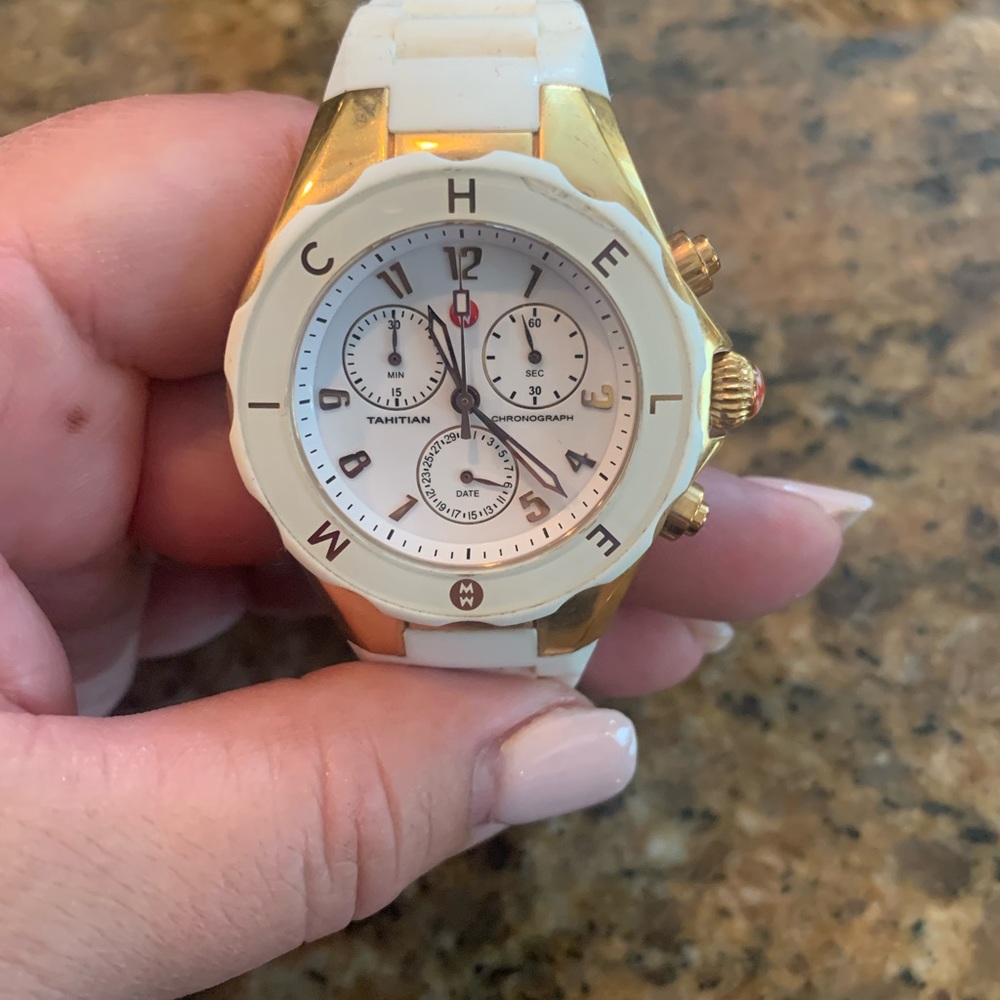 Michele Jelly watch, great condition